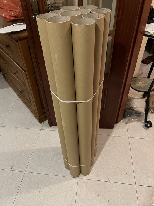 Tubo de expedicao com tampa