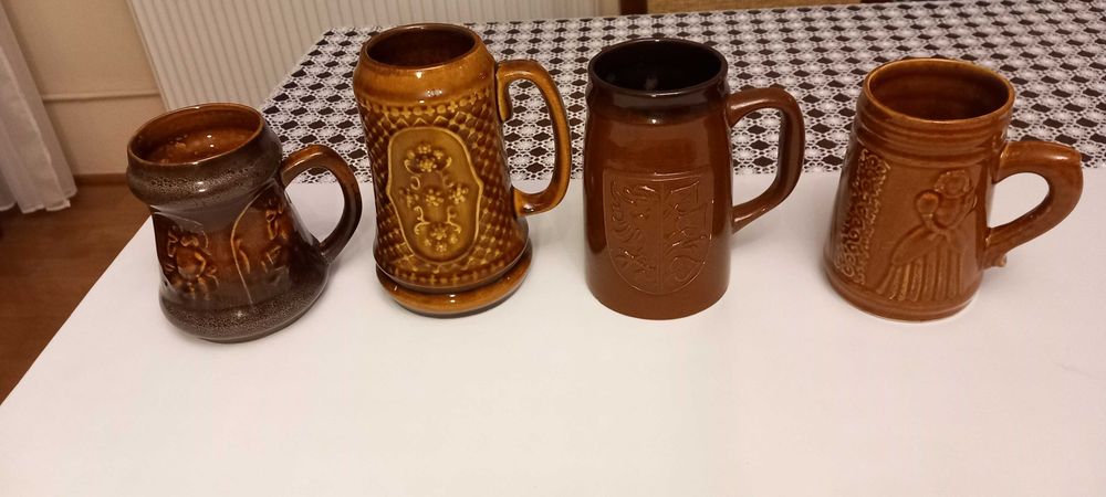 Ceramiczne kufle kufel Mirostowice kufel Bochnia kufel Bolesławiec