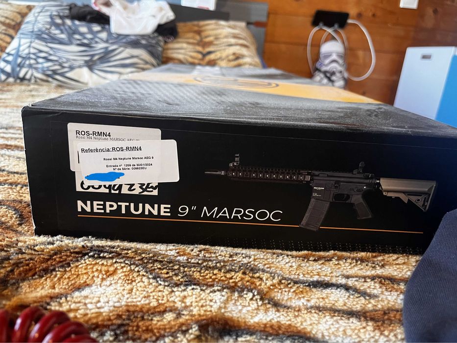 Conjunto completo de airsoft NOVO