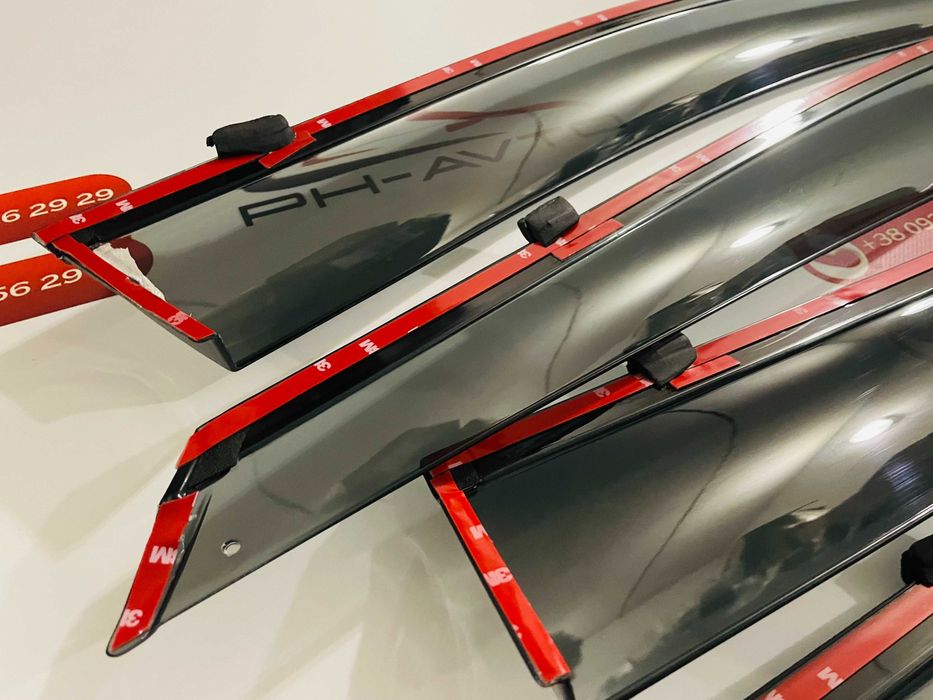 Nissan Qashqai J10 2007-2013 вітровики ветровики дефлектори на вікна