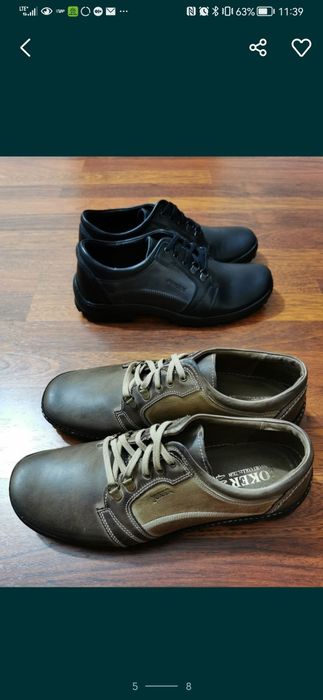 Joker Skórzane Buty Męskie Lekkie Wygodne