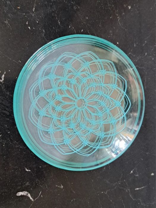 podstawek szklanych skandynawskich prl