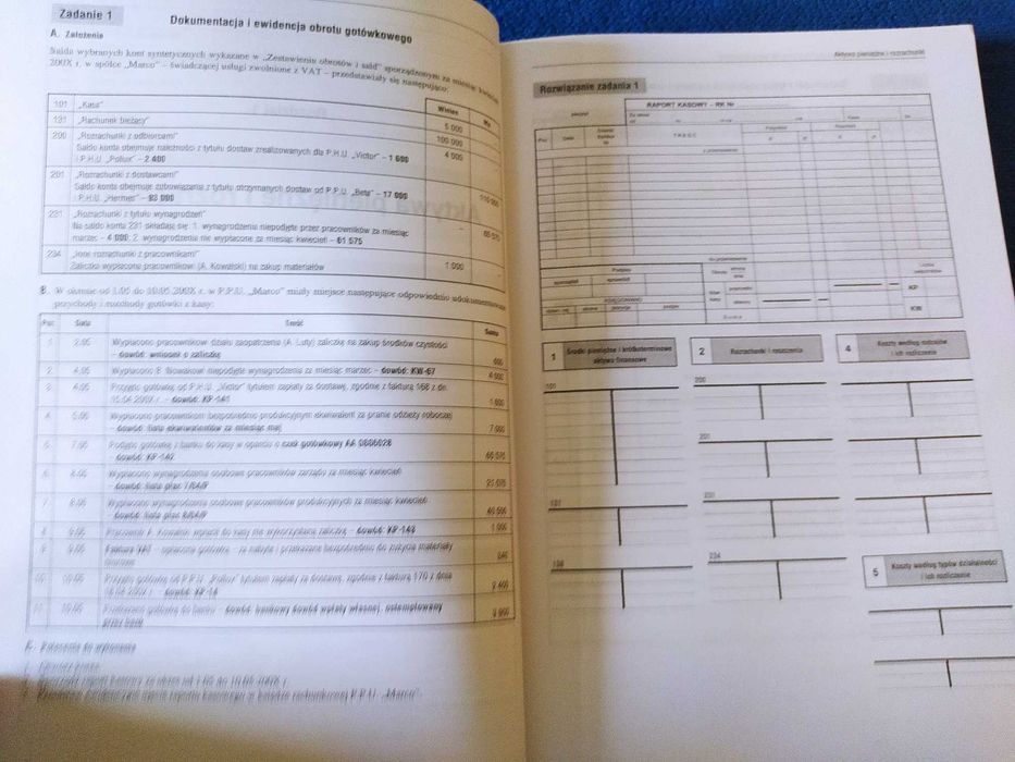 Rachunkowość finansowa i podatkowa T.Cebrowska plus ćwiczenia Gierusz