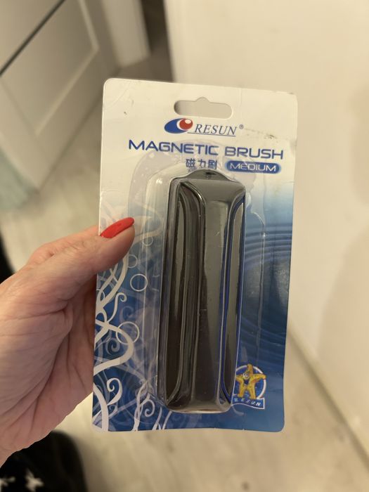 Magnes czyścik do akwarium nowy