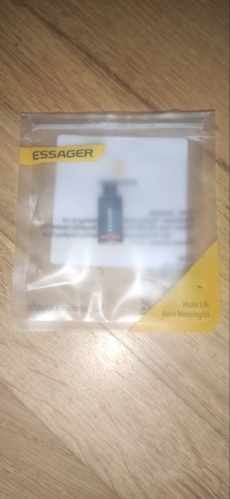 Перехідник адаптер металевий Essager Type-C