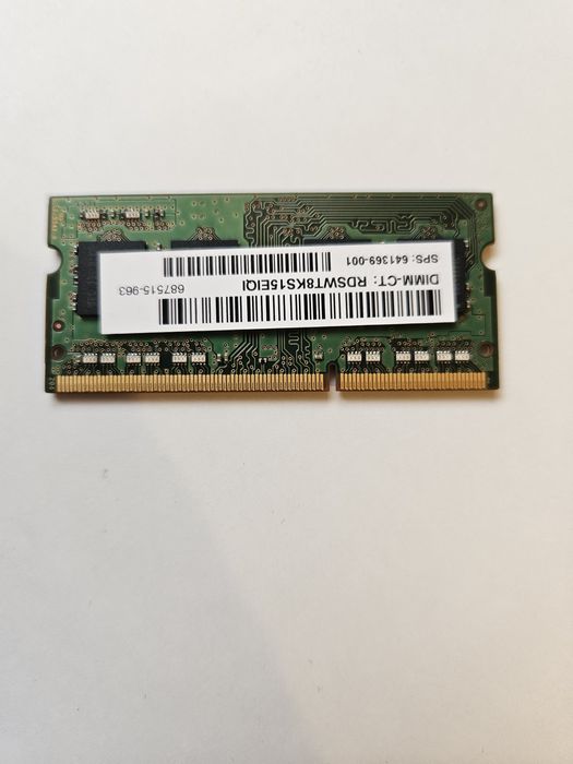 Оперативна пам'ять samsung 4GB ddr 3l.