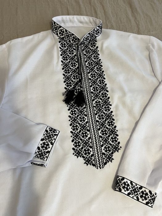 Вишиванка, чоловіча вишита сорочка, XL (50-52)