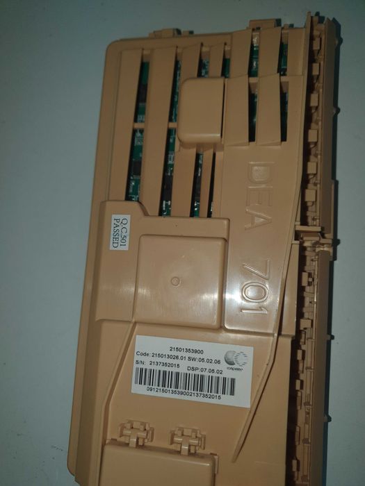 Modulo eletronico de potencia para máquinas de lava louça whirlpool