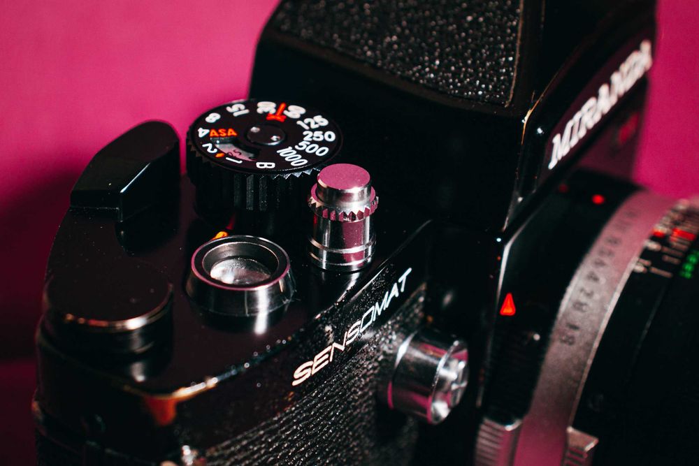 Miranda Sensomat RE + 50mm f/1.8 + 135mm f/2.8 + адаптер м42 + плівка