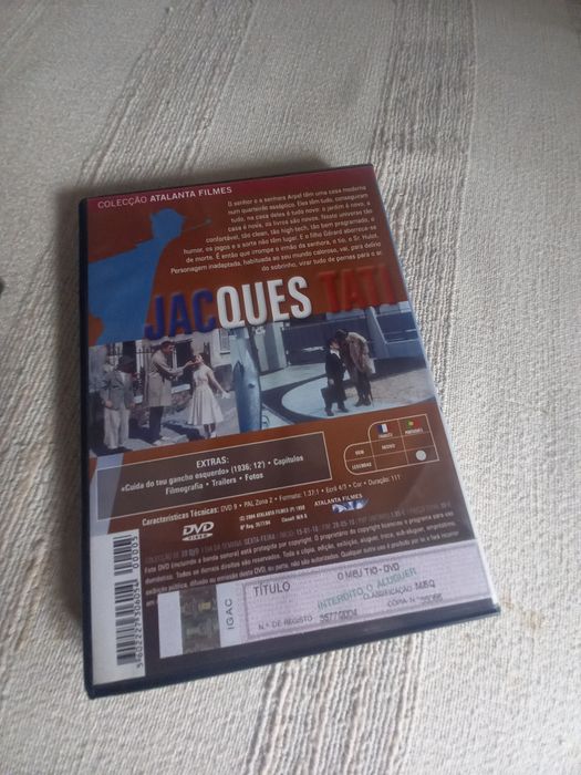 dvd filme O Meu tio de Jacques Tati