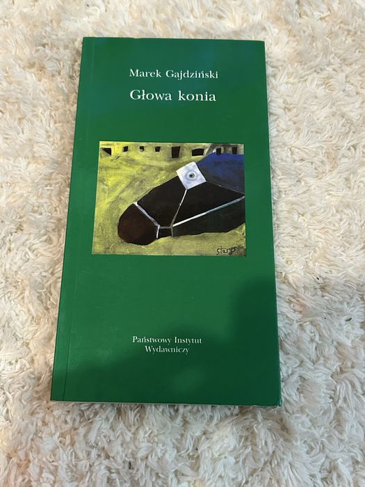 Marek Gajdziński „Głowa konia” opowiadania książka stan dobry