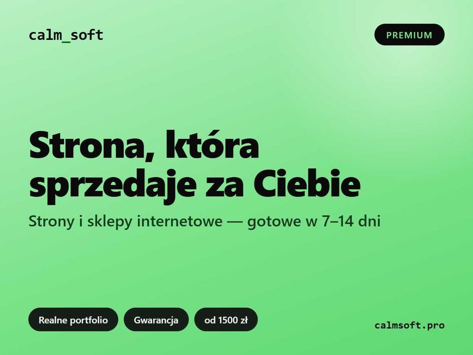Zobacz klikalną makietę swojego projektu za darmo | Strony i sklepy premium