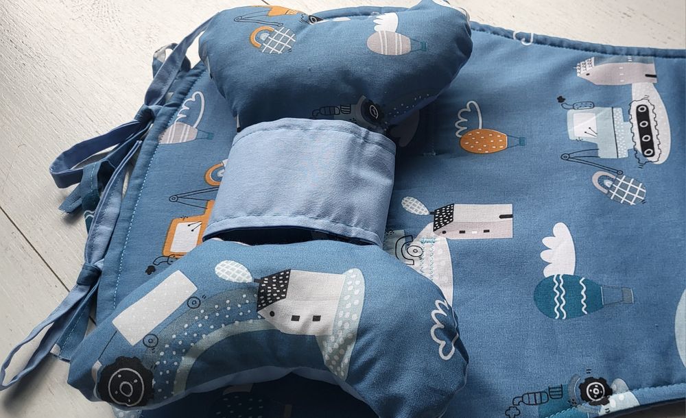 Wkładka do spacerówki. Komplet bawełniany.