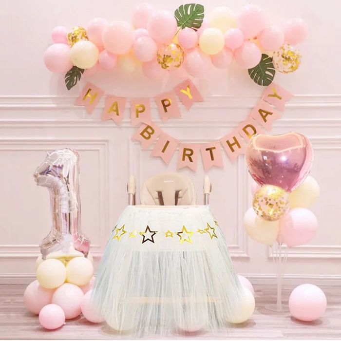 Фотозона з куль на день нароженя 1 рочок принцеса єдинорог машинки