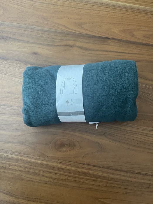 Camisola polar com gola redonda verde Modalfa
