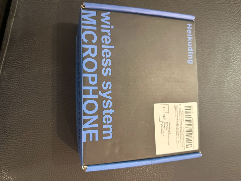 Sistema microfone e instrumento sem fios