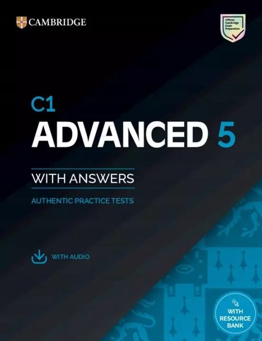 C1 Advanced 5 Student's Book With Answers With Digital Pack. Cambridge University Press. Nowy Produkt