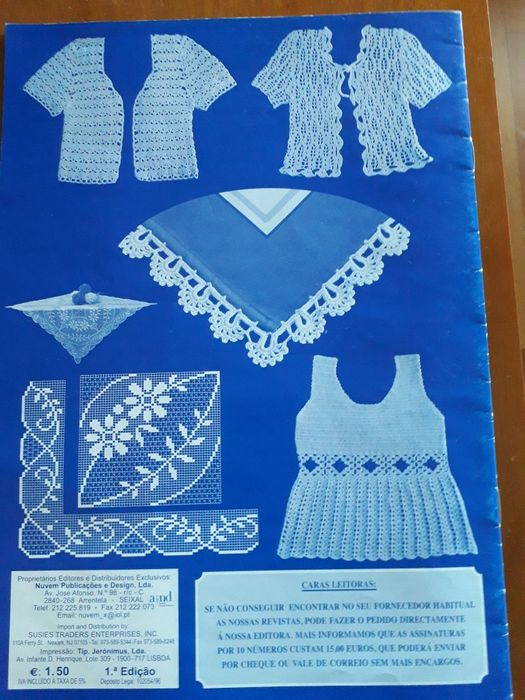 Revistas O meu croché cozinha novas