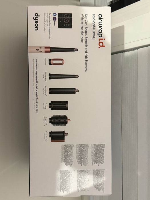 Новий Dyson Airwrap i.d. Straight + Wavy стайлер  Ceramic Pink