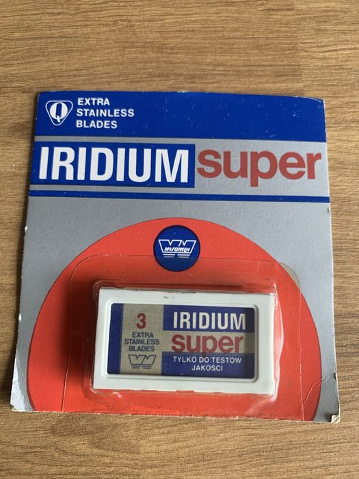 Żyletki Wizamet Iridium Super - do testôw jakości!