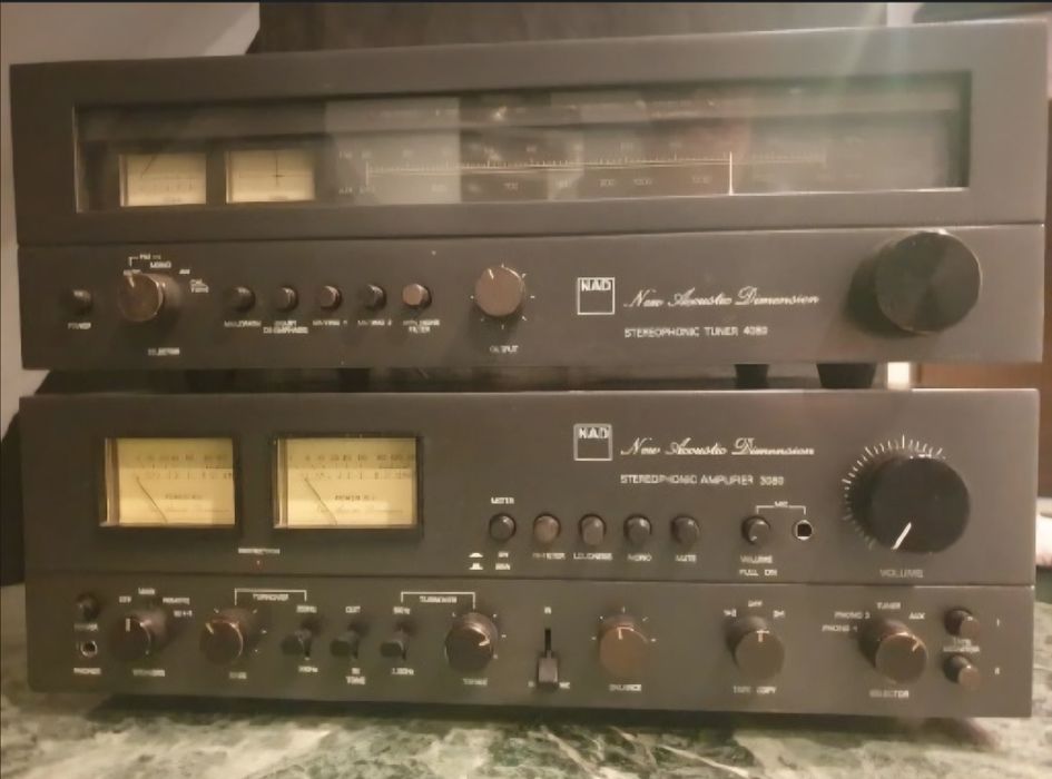 Wzmacniacz zintegrowany NAD 3080, tuner gratis