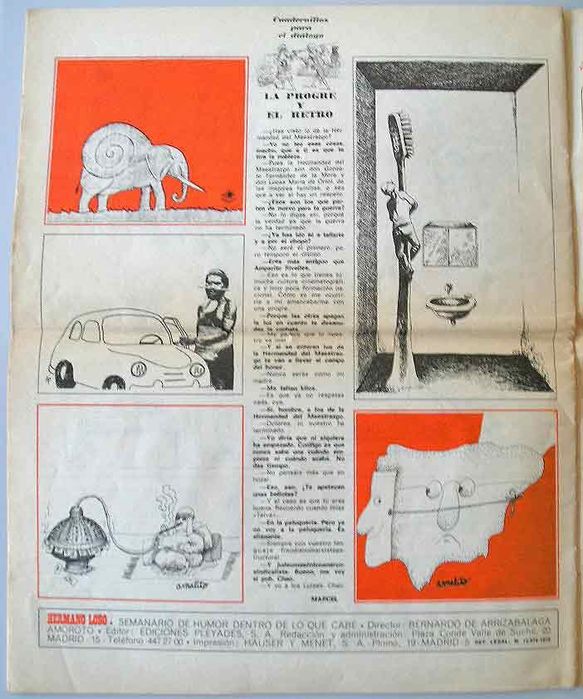 Jornal humorístico Hermano Lobo N.º 131 & 135 Año III