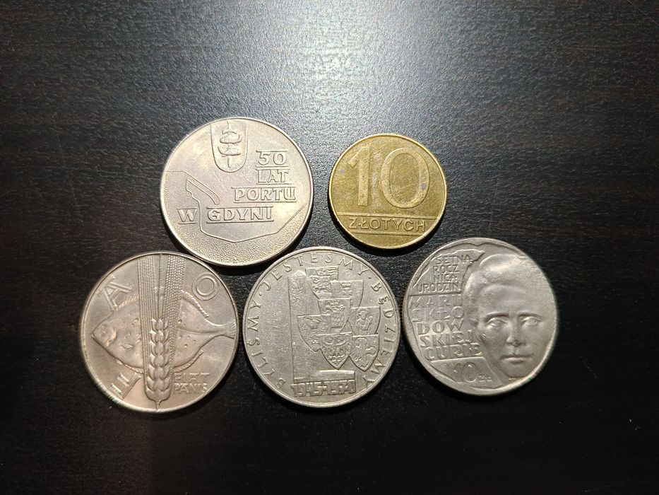 Stare monety PRL w zestawach