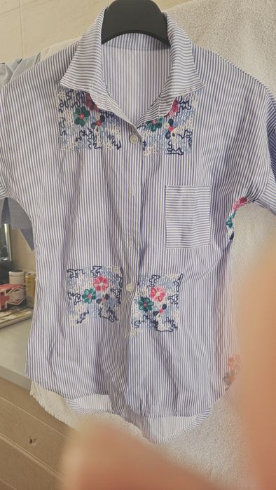 Camisa mulher com bordado