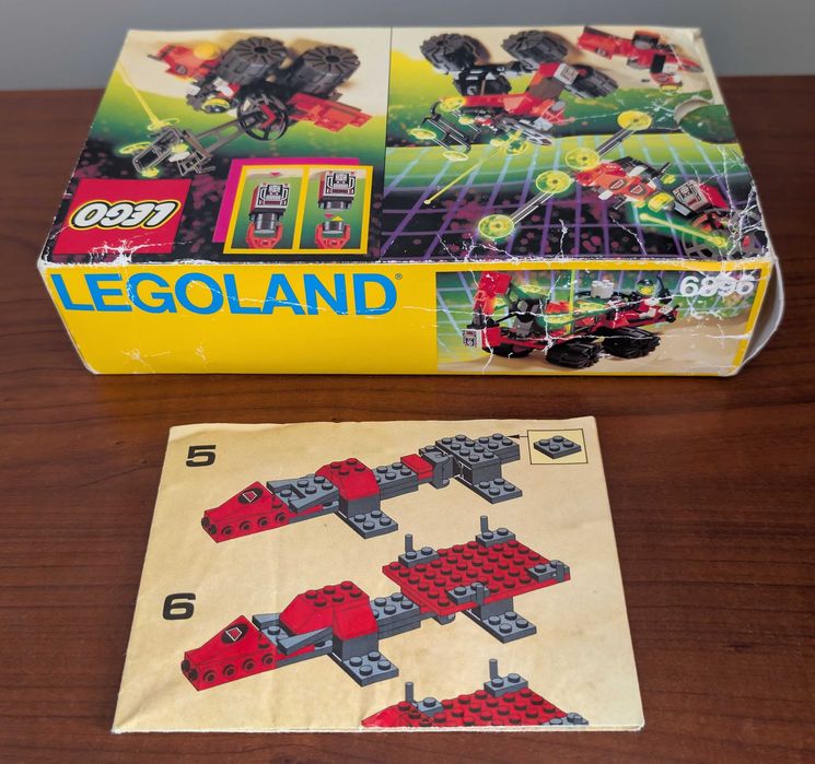 Lego 6896 Kosmiczny Pojazd Kołowy z Pudełkiem