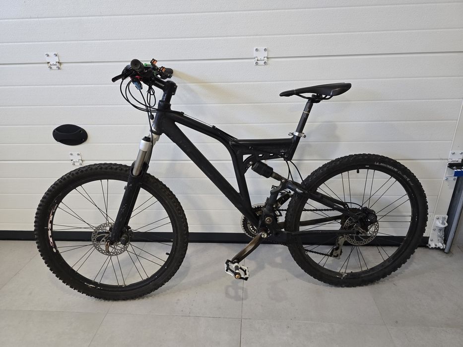 Bicicleta BTT DS 26'' - Suspensão total - 21 velocidades