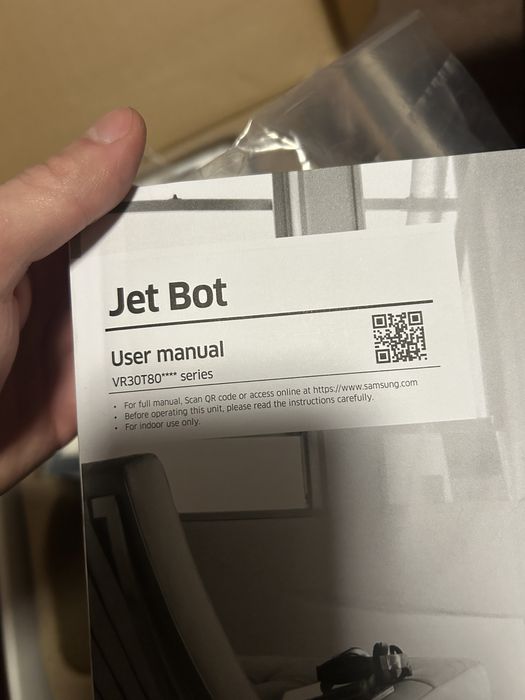 Робот-пилосос Samsung Jet Bot VR30T80313W/EV white