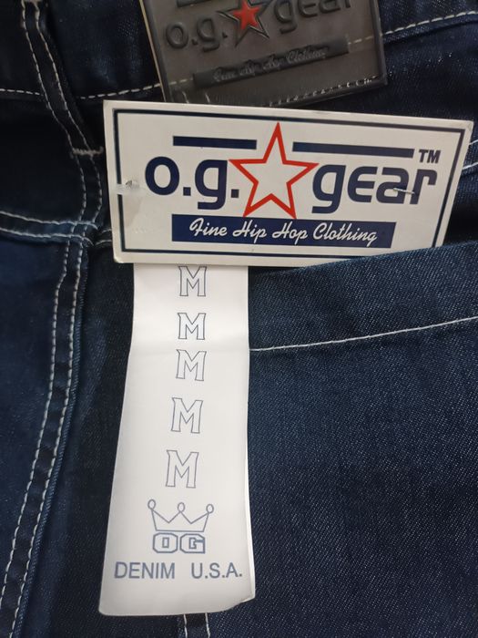 Calça ganga vintage baggy