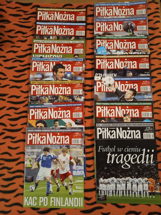 Tygodnik Piłka Nożna kompletny 2010 rok