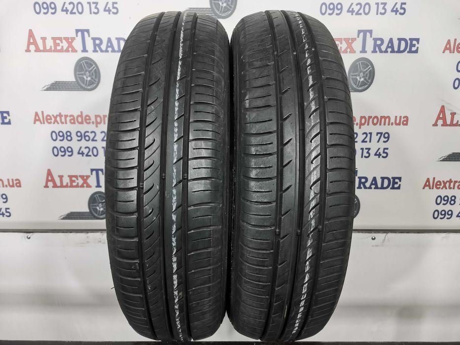 2 шт. 165/70 R14 Kumho Ecowing ES31 літні шини бу, протектор 6 мм,