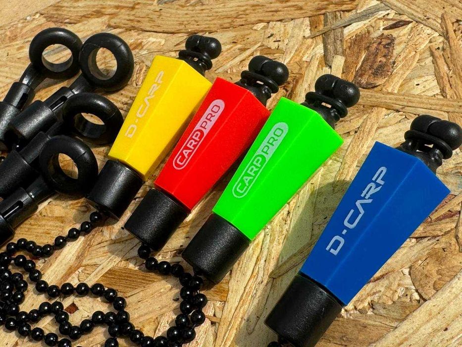 Свінгер Індикатор кльову Carp Pro Hanger D-Carp Blue, Green, Red, Yellow/ Свингер