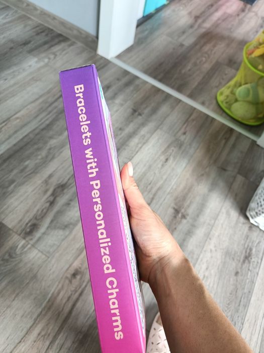 Zestaw do zaplatania bransoletek + Charms SMYK