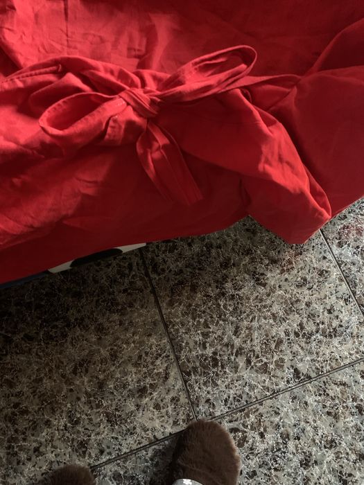 Capa para sofa/ cor vermelha