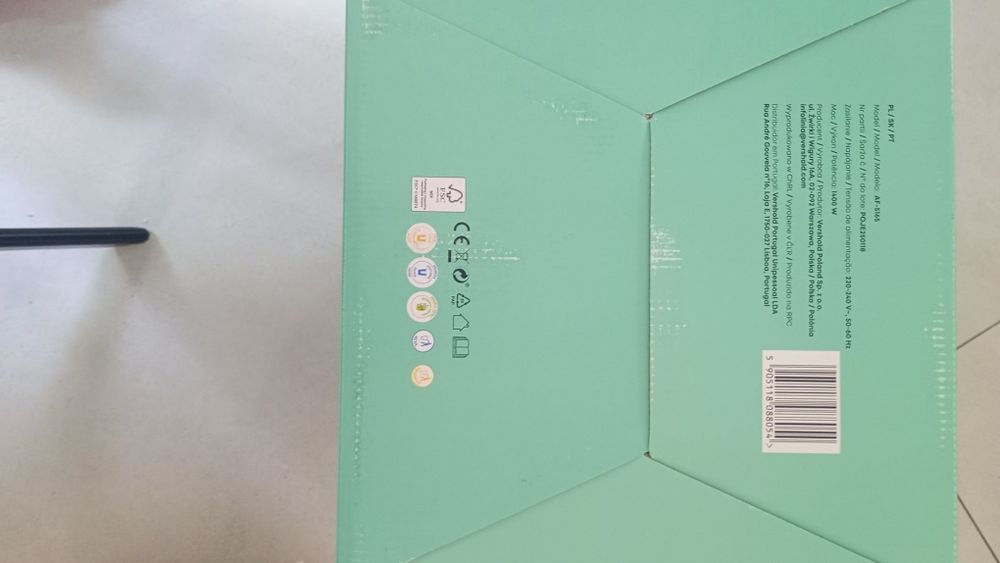 Airfryter hoffen frytkownica 1400w 3,8l nowe w pudełku