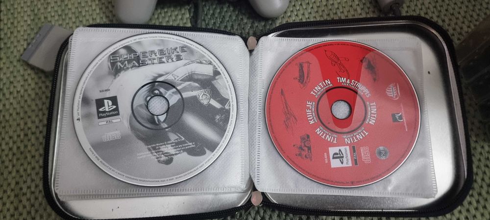 Lote PlayStation: Consola PSone + PS1 Original + Jogos