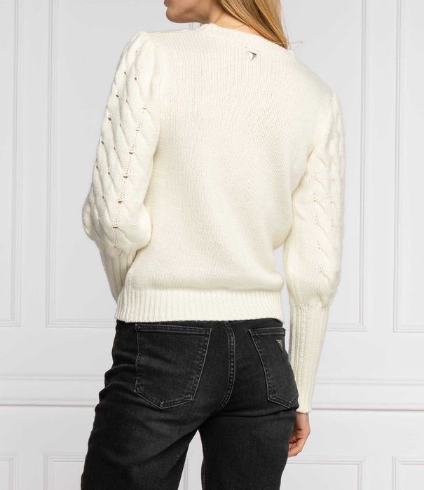 Sweterek Guessa bufiaste rękawy S