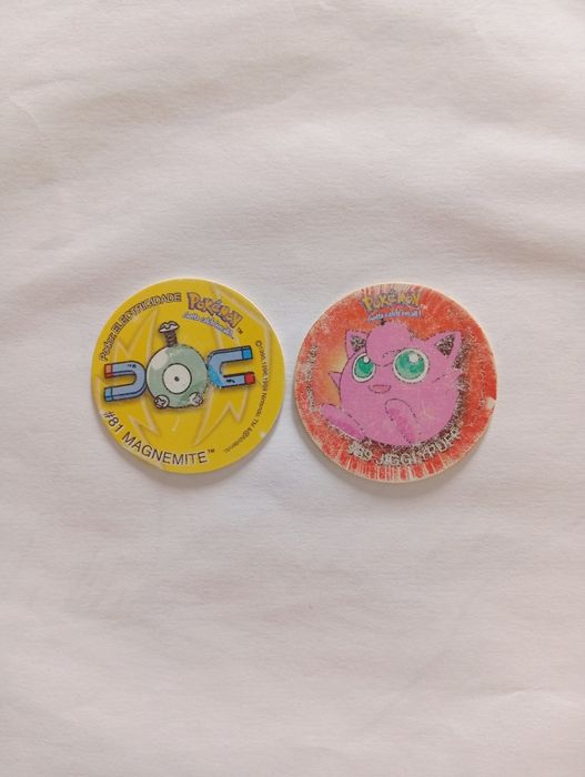 Tazos Pokémon originais Matutano