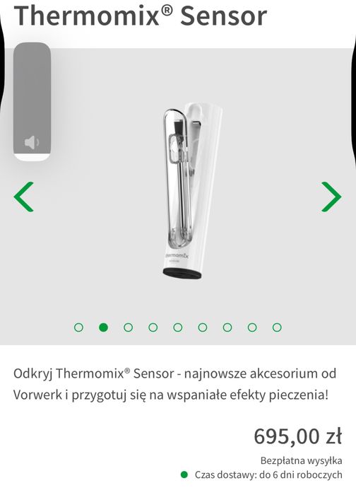Thermomix sensor oryginalny nowy