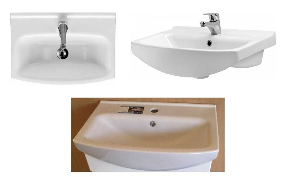 Комплект мебели в ванну: тумба с умывальником  и зеркальный шкаф.