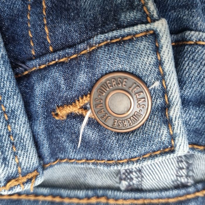 Spodnie jeansowe denim Diverse jeans skinny fit