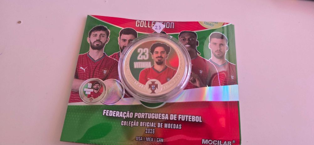 Moedas Seleção Portuguesa