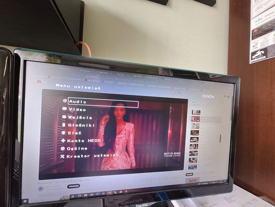 5.2 Denon AVR-S660 8K  Wifi Bt Dolby Vision eARC Net HEOS