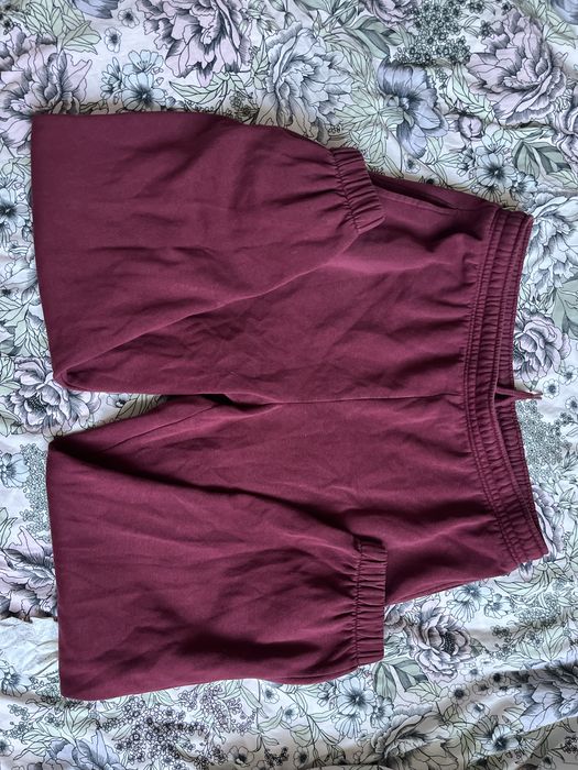 Bordowy dres h&m 40