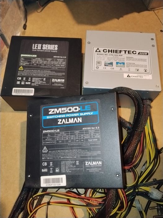 Блоки живлення 500W ідеал!