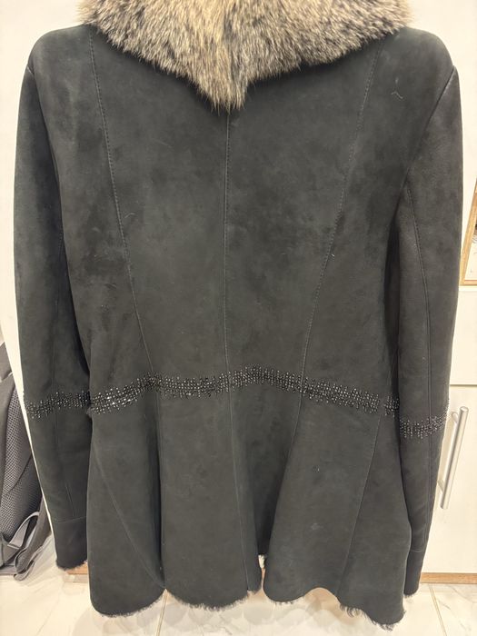 Дубленка  мех песец  натуральная