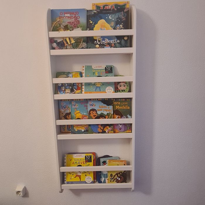 Estante infantil montessori 120x50x12